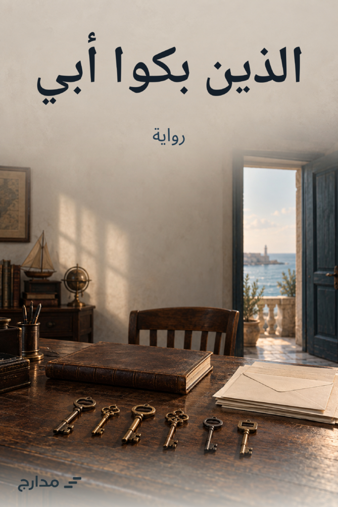 غلاف كتاب الذين بكوا أبي
