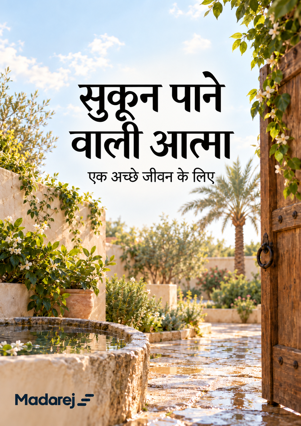सुकून पाने वाली आत्मा — हिंदी संस्करण का आवरण