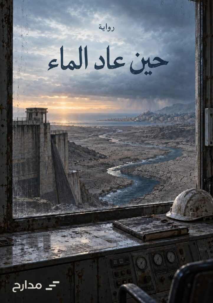 غلاف كتاب حين عاد الماء