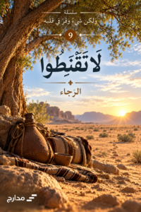 غلاف كتاب لا تقنطوا — الرجاء