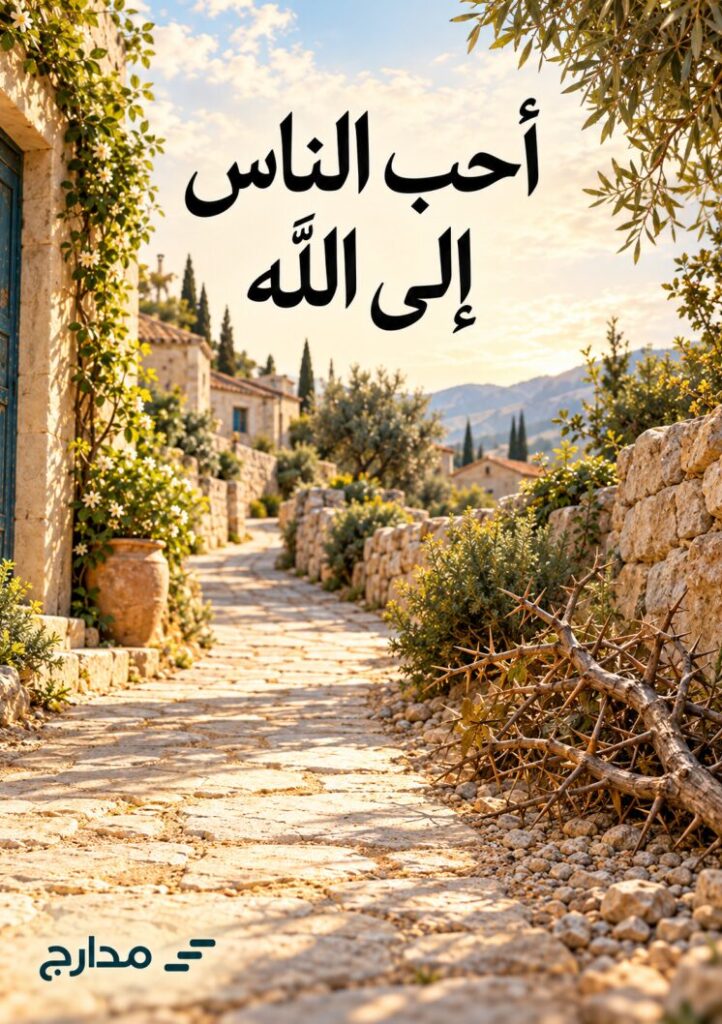 غلاف كتاب أحب الناس إلى الله